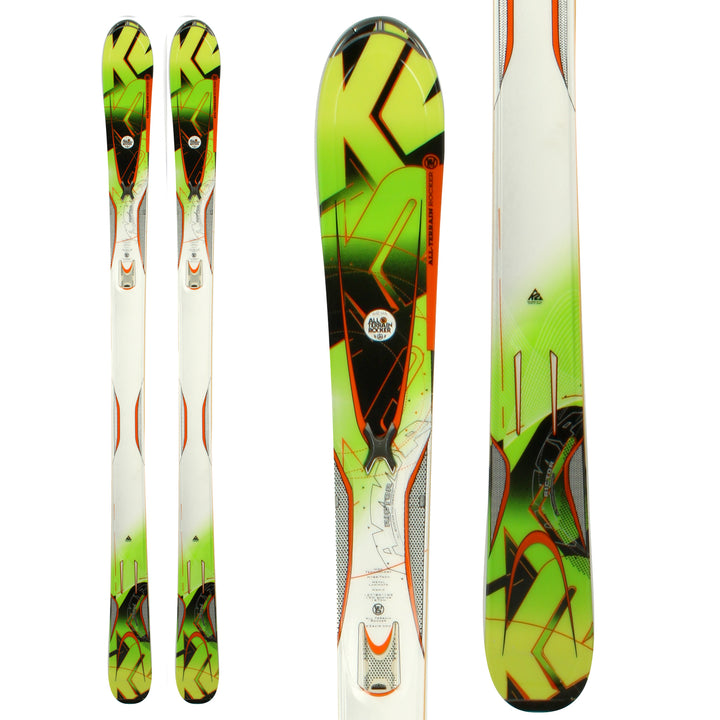 k2 amp rictor skis Aspen/ Paulownia/ Maple * Sizes K2 A.M.P. Rictor Skis 2012