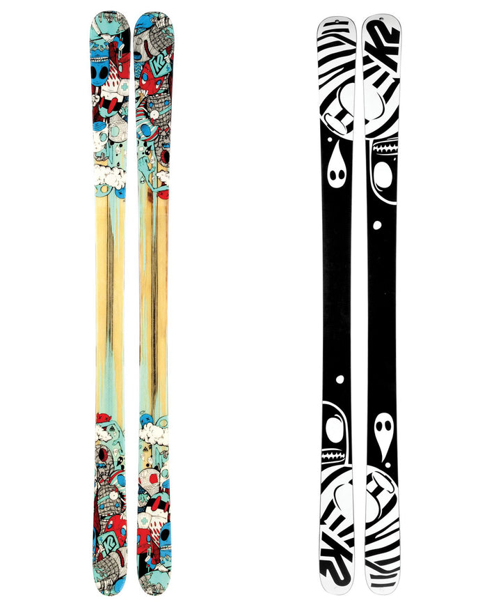 K2 Press Skis + 10.0 Free Bindings  2012