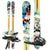 K2 Press Skis + 10.0 Free Bindings  2012