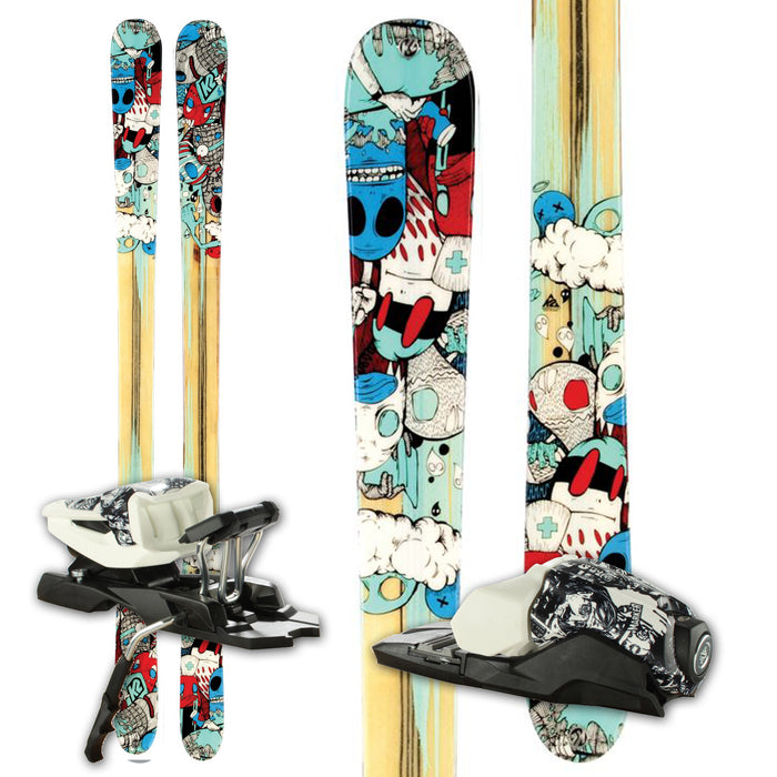 K2 Press Skis + 10.0 Free Bindings  2012