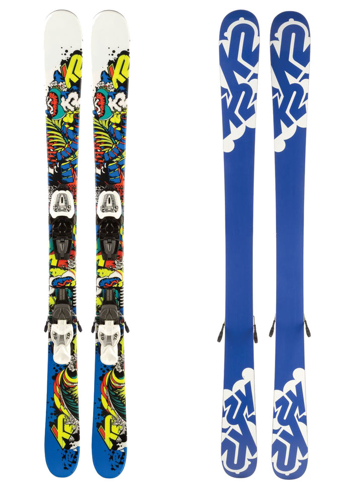 K2 Juvy Skis + FasTrak2 7.0  Bindings - Youth  2012