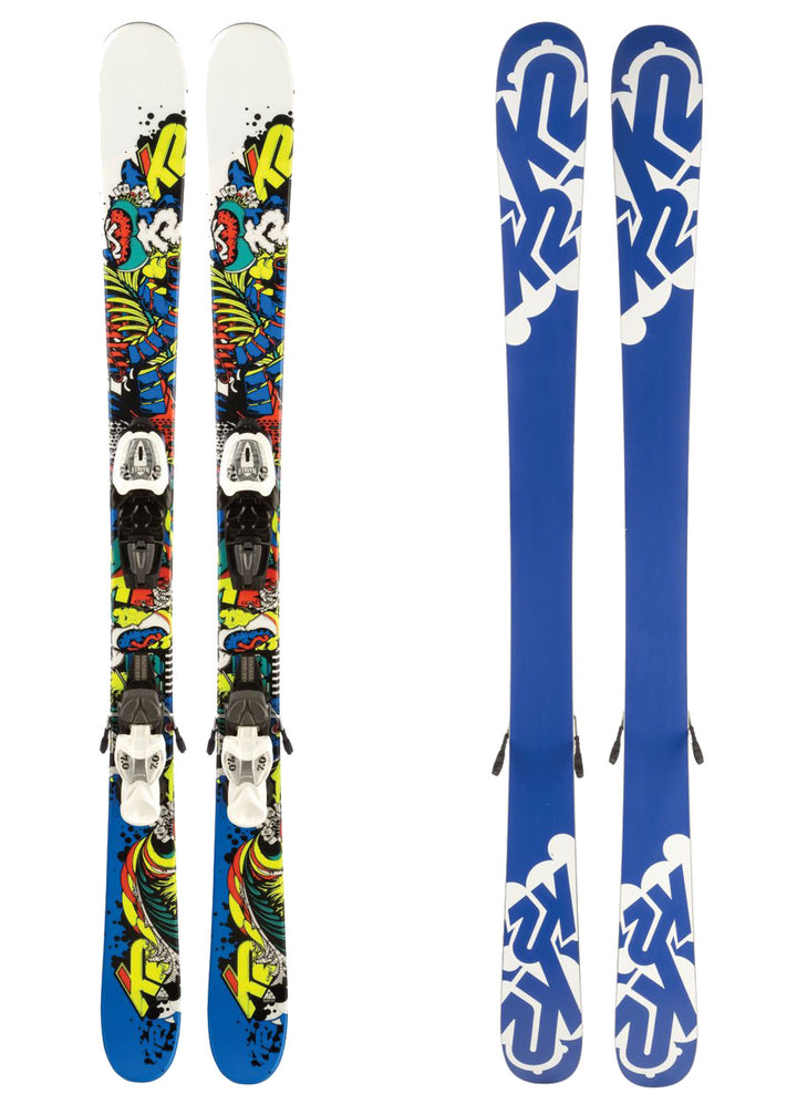 K2 Juvy Skis + FasTrak2 7.0  Bindings - Youth  2012
