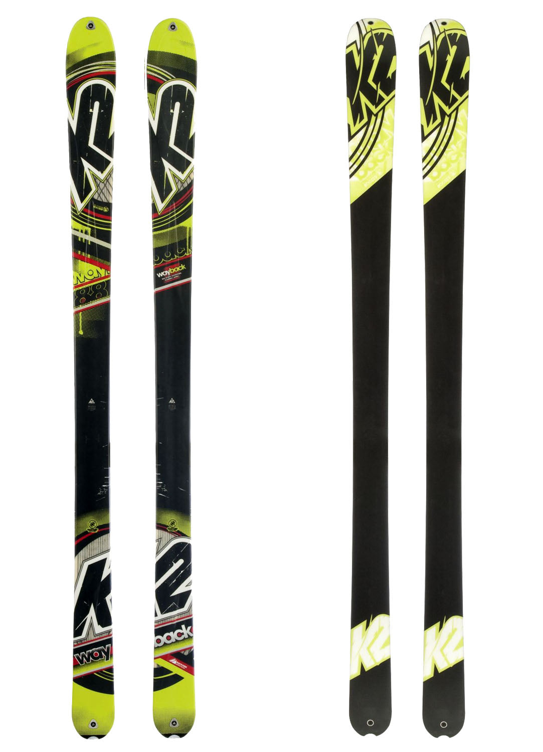 K2 WayBack Skis 2012 – evo