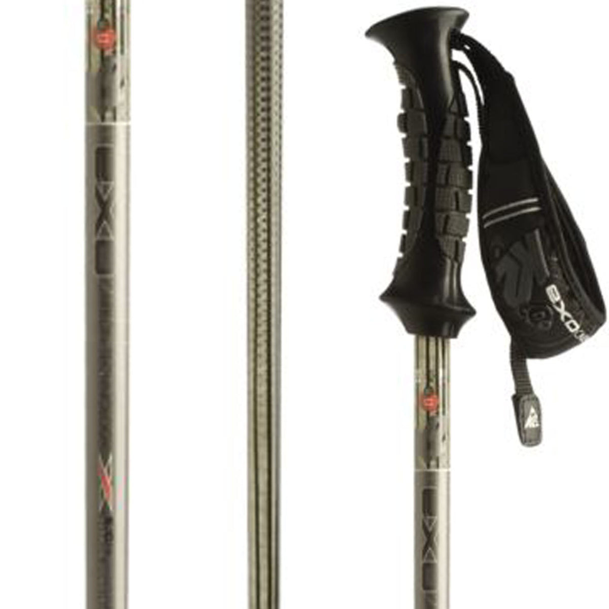 K2 Exo Ski Poles 2012 Charcoal