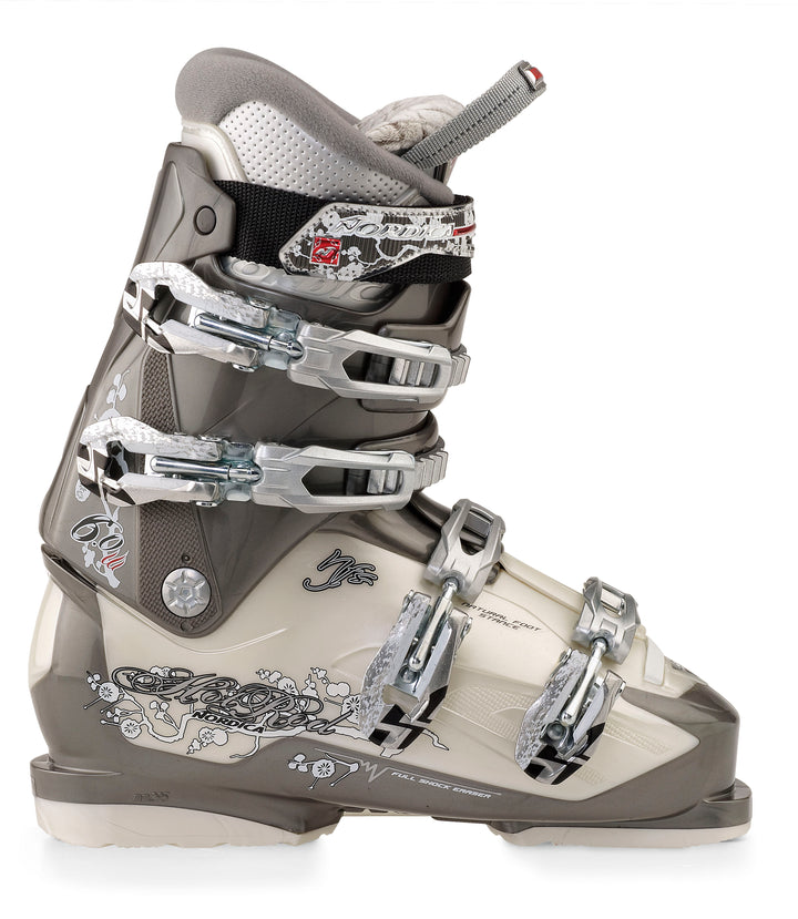 Nordica Hot Rod 6.0W Ski Boots - Women's 2012 Pearl-Titanium