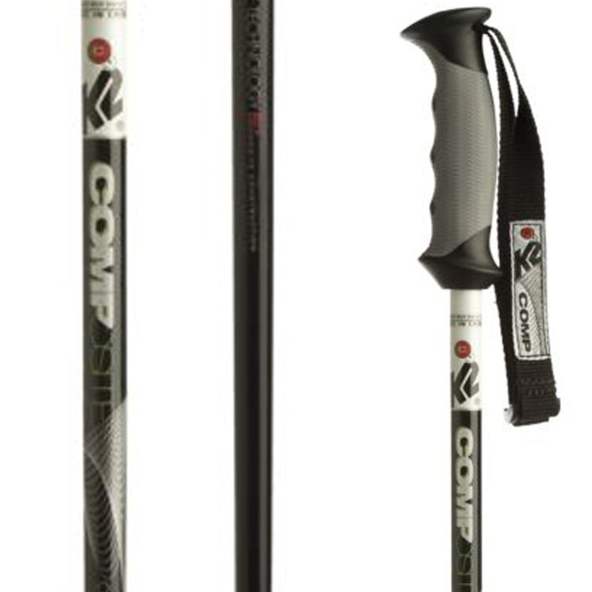 K2 Comp Ski Poles 2012 Black