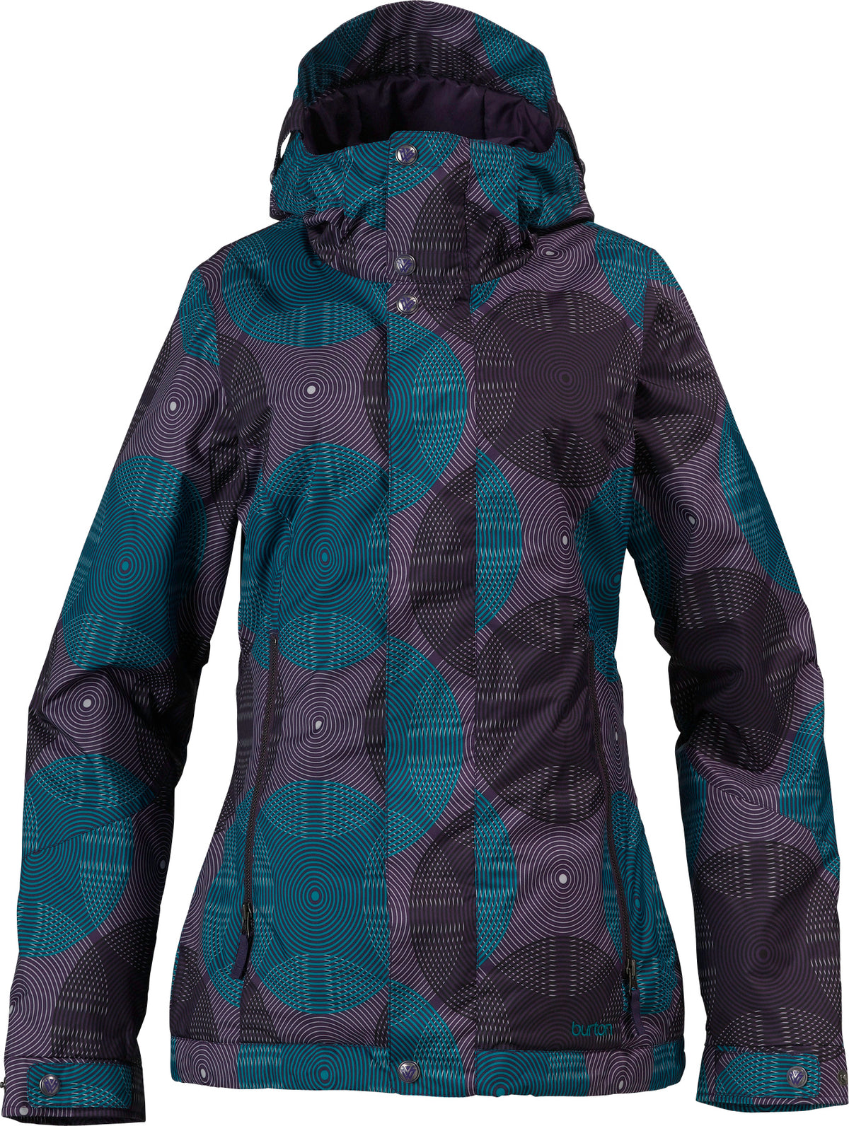 Burton The White Collection Baby Cakes Jacket - Women's Bulls Eye Print