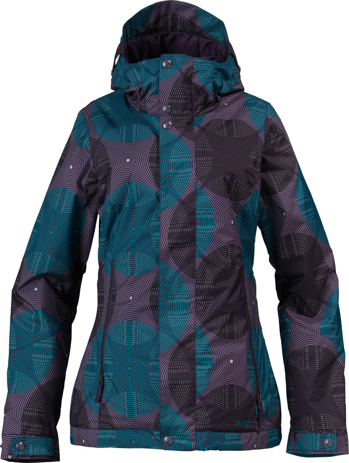 Burton The White Collection Baby Cakes Jacket - Women's Bulls Eye Print