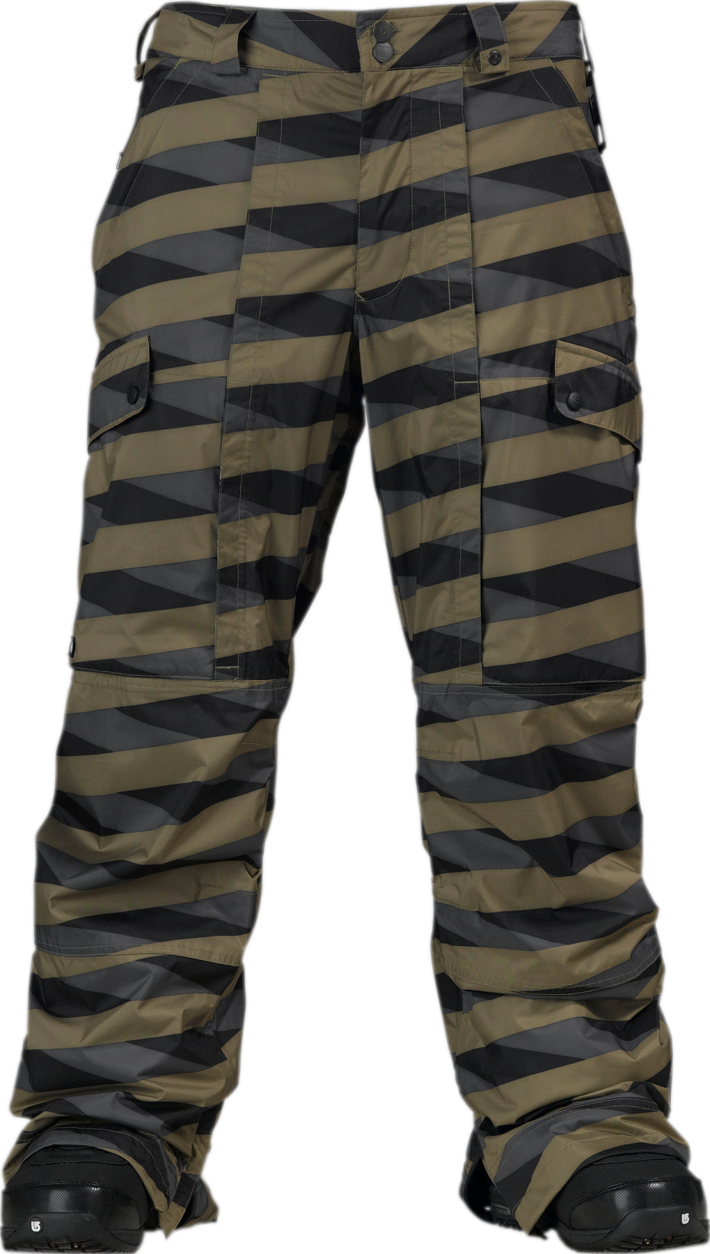 Burton Restricted Gungeon Pants Drab Crossover Print