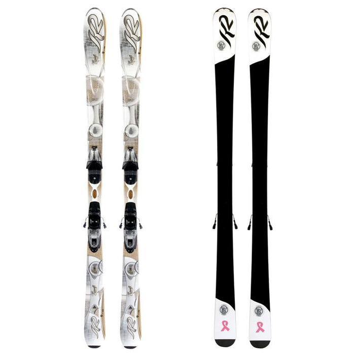 K2 SuperSmooth Skis + Marker ERP 10.0 Bindings - Women's  2012