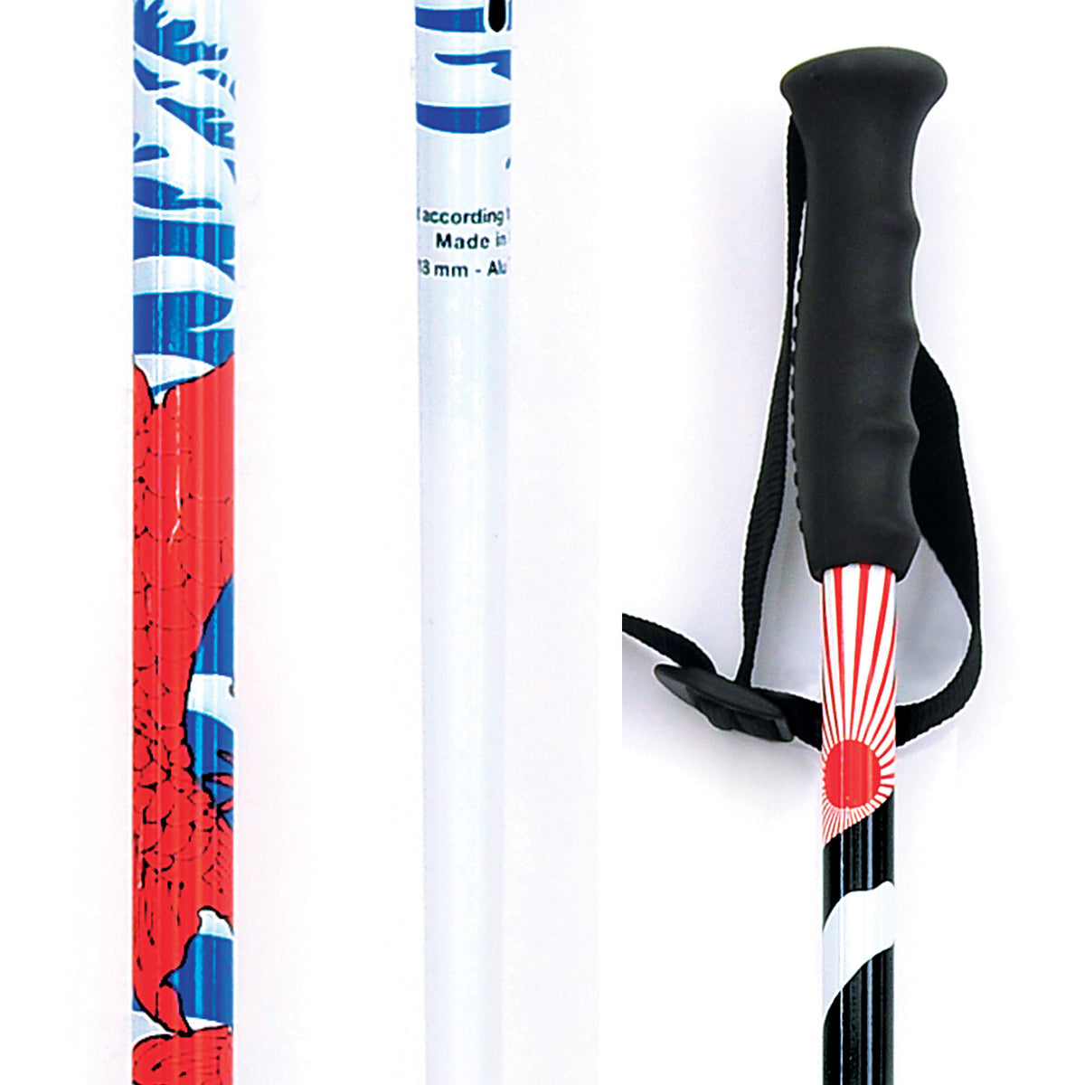 Joystick Koi Ski Poles 2012 White