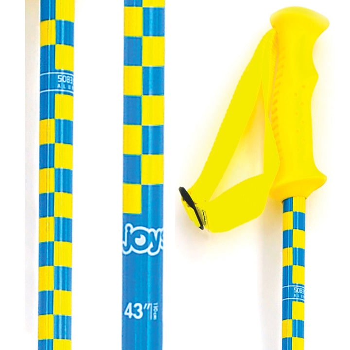 Joystick Spicolli Ski Poles 2012 Blue/Yellow