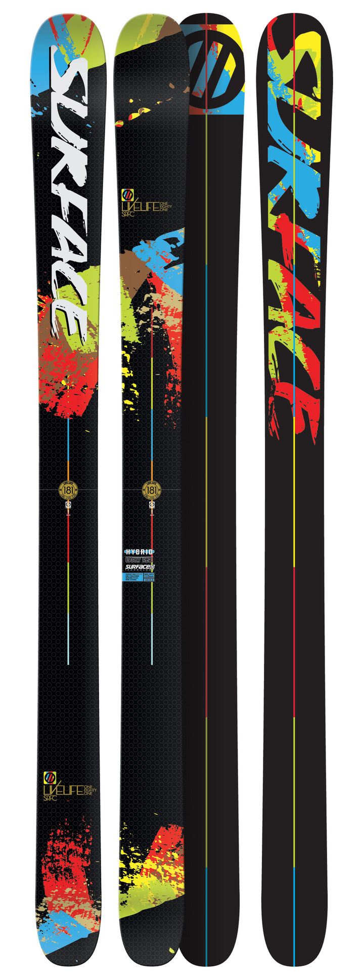 Surface Live Life Skis 2012