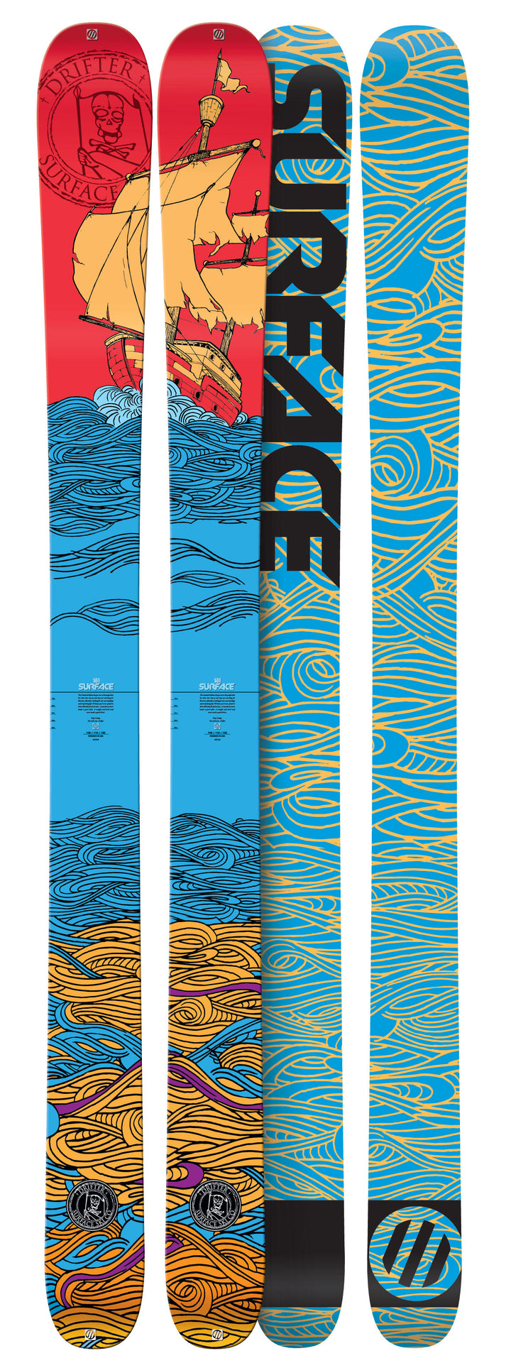 Surface Drifter Skis 2012