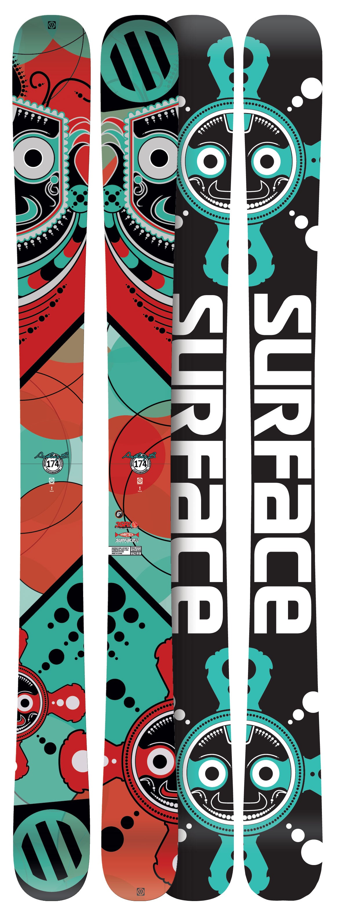 Surface Anthony B New Life Skis 2012