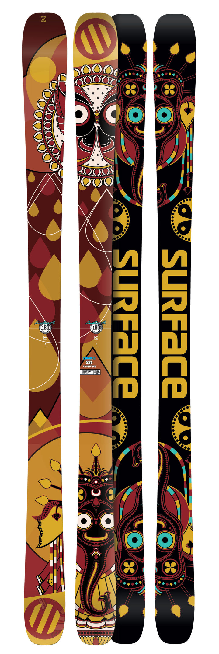 Surface Anthony B Double Time Skis 2012