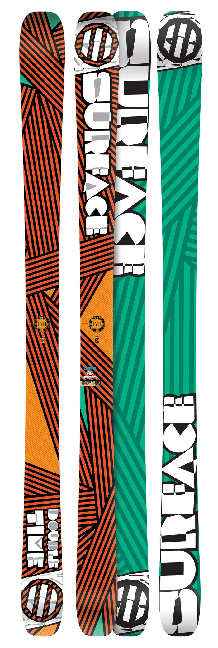 Surface Double Time Skis 2012