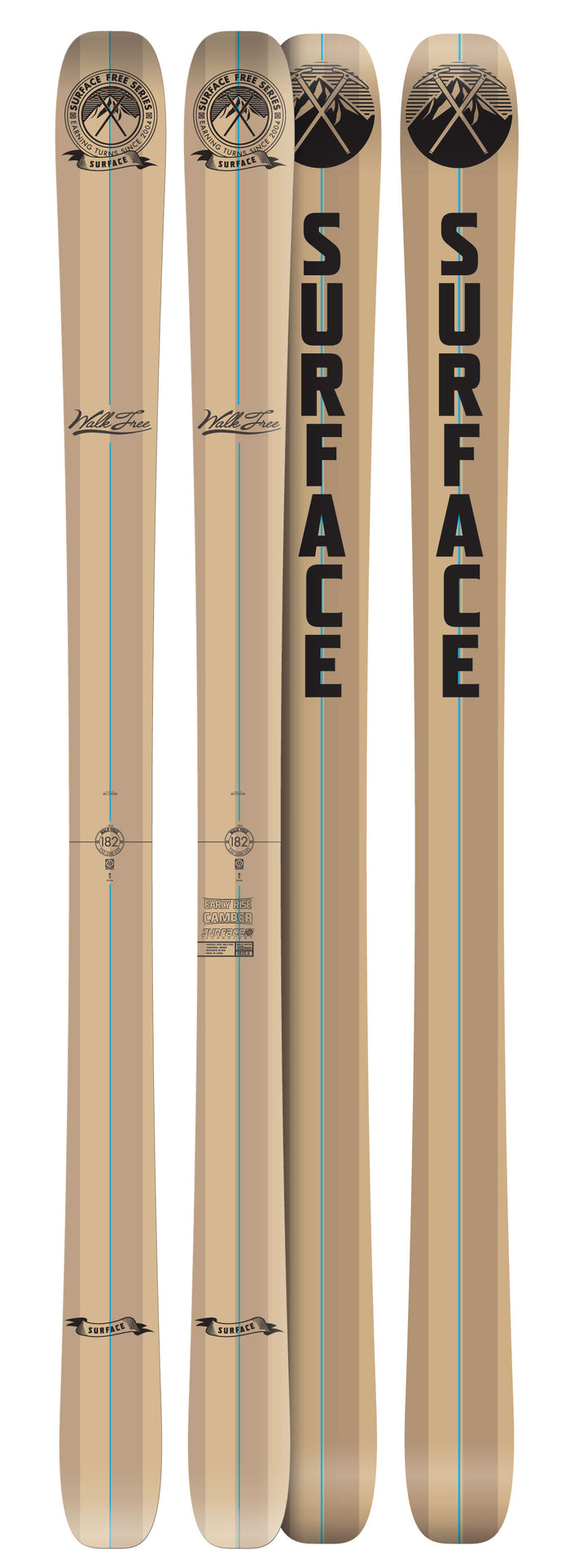 Surface Walk Free Skis 2012
