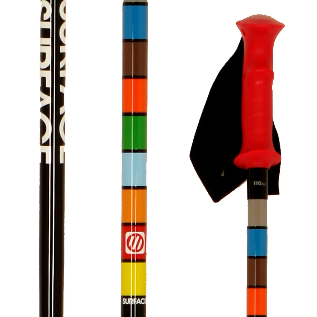 Surface Team Ski Poles 2012 Multi