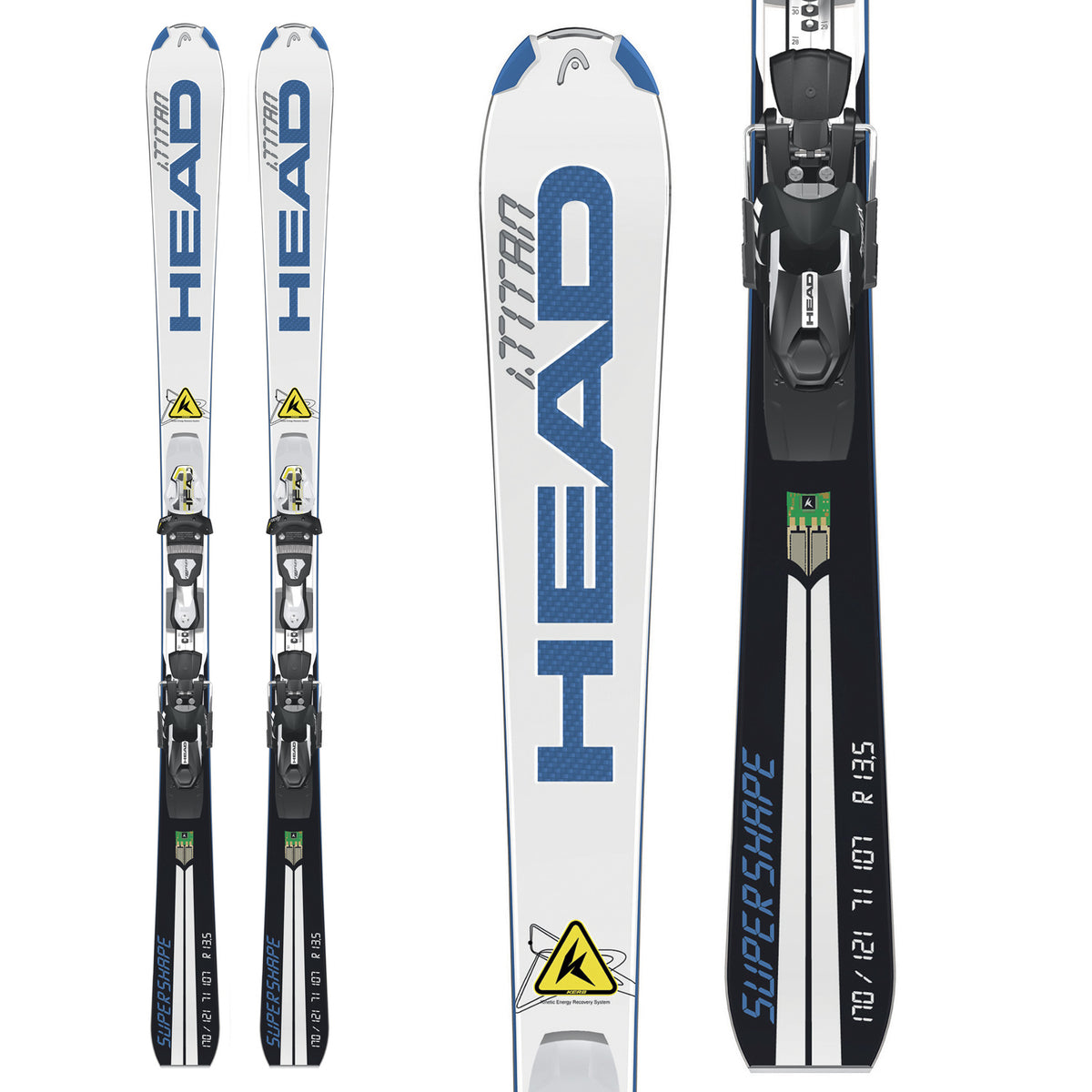 Head i.Supershape Titan Skis + Freeflex Pro 14 Bindings 2012