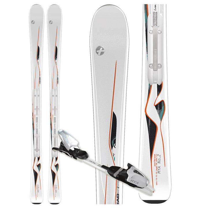 Head MYA No. 2 Skis + MYA 9 LR Bindings - Women's  2012