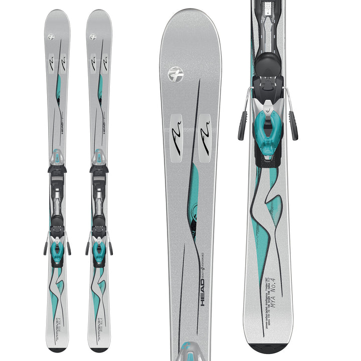 Head MYA No. 4 Skis + MYA 10 PR Bindings - Women's 2012