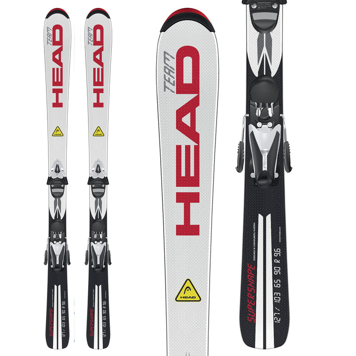 Head Supershape Team Skis + SL 75 Bindings - Youth 2012