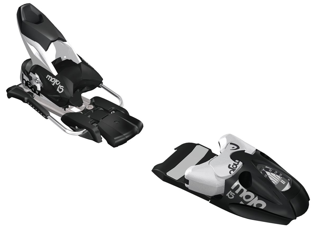 Head Mojo 15 Wide 97 Ski Bindings 2012 Matt Black/Silver