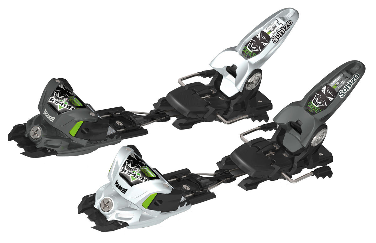 Marker Jester Schizo Ski Bindings (110mm Brakes) 2012 White/Black/Green
