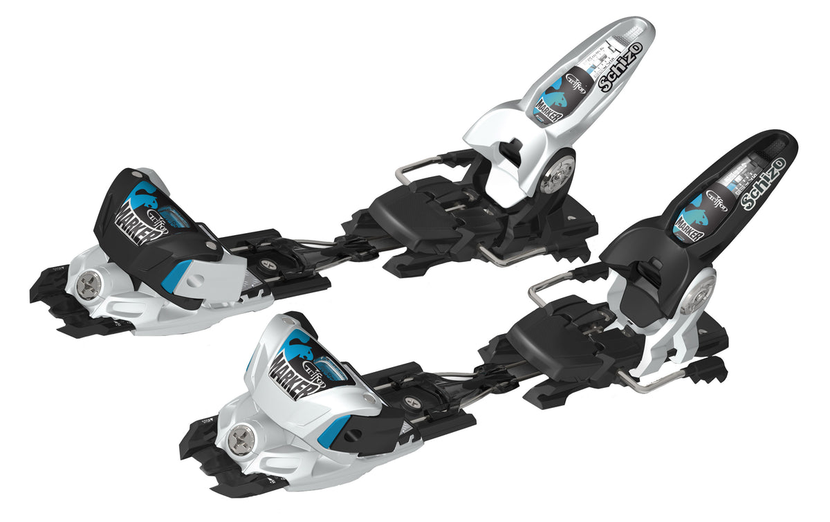 Marker Griffon Schizo Ski Bindings (90mm Brakes) 2012 White/Black/Blue