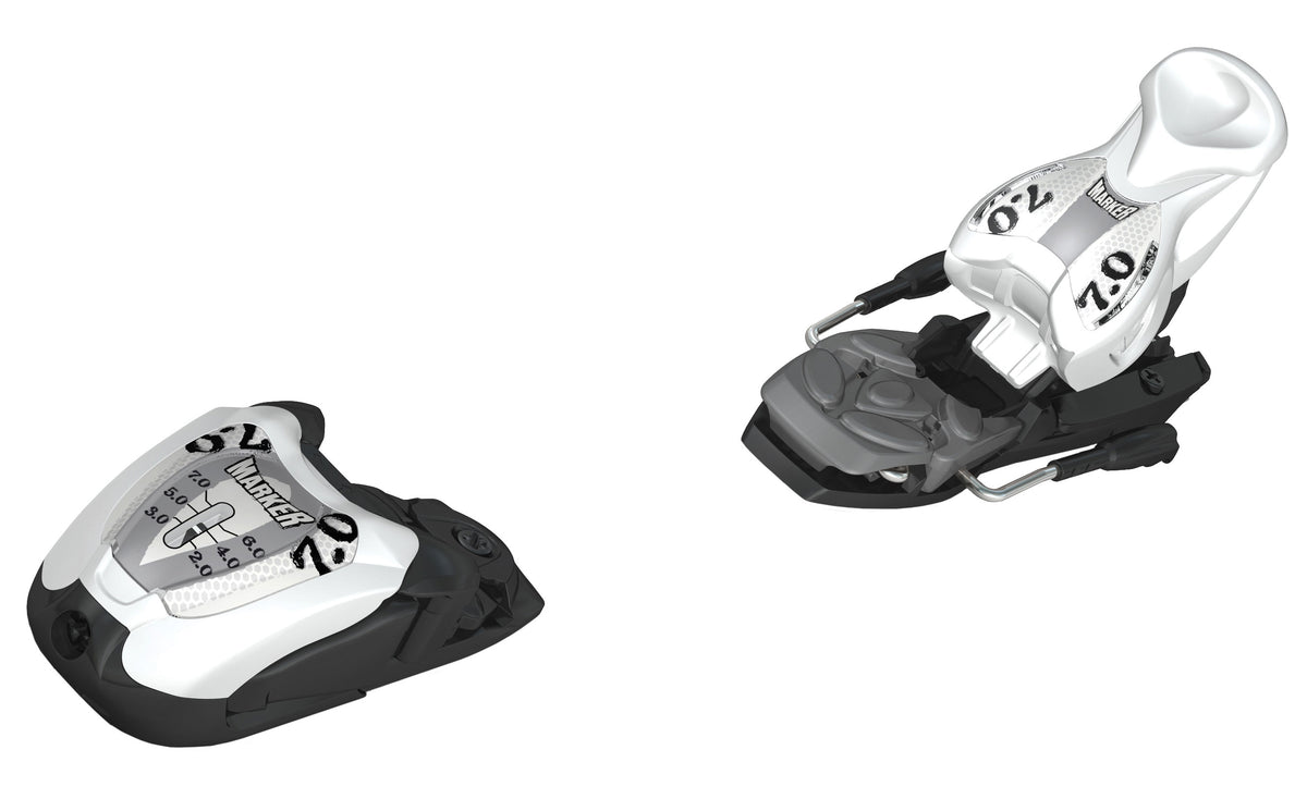 Marker M7.0 EPS  Ski Bindings (74mm Brakes) - Youth 2012 White/Black
