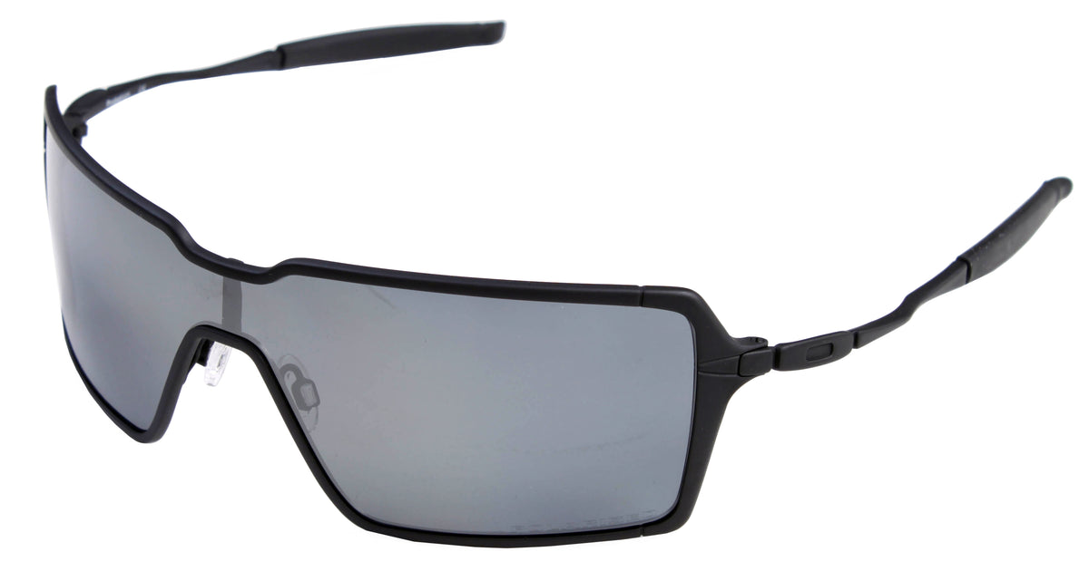 Oakley Probation Polarized Sunglasses Matte Black/Black Iridium Polarized