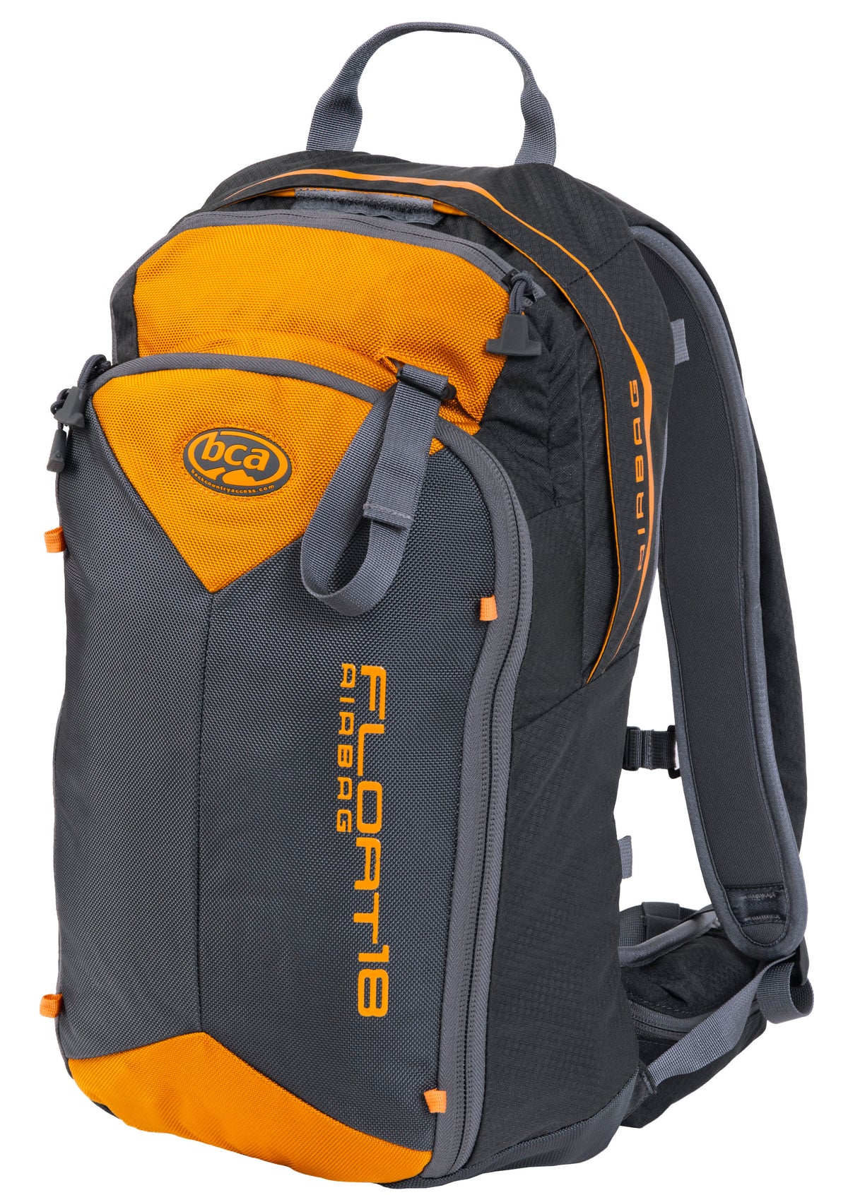 BCA Float 18 Airbag Backpack (Cartridge Included) Grey/Orange