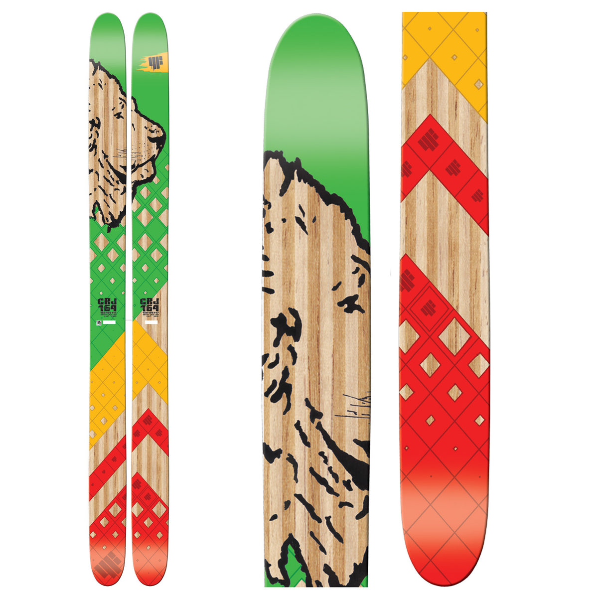 4FRNT CRJ Skis 2012