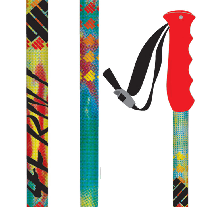 4FRNT Revolution Ski Poles 2012 Multi