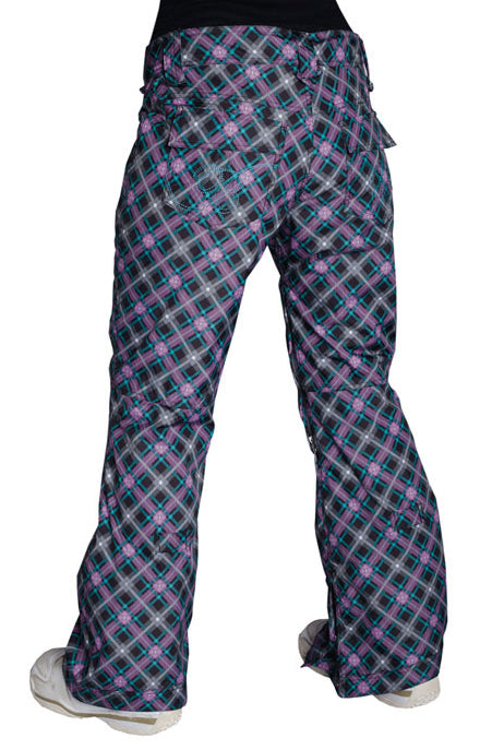 Betty Rides Lucky Plaid Rocker Pants - Women's