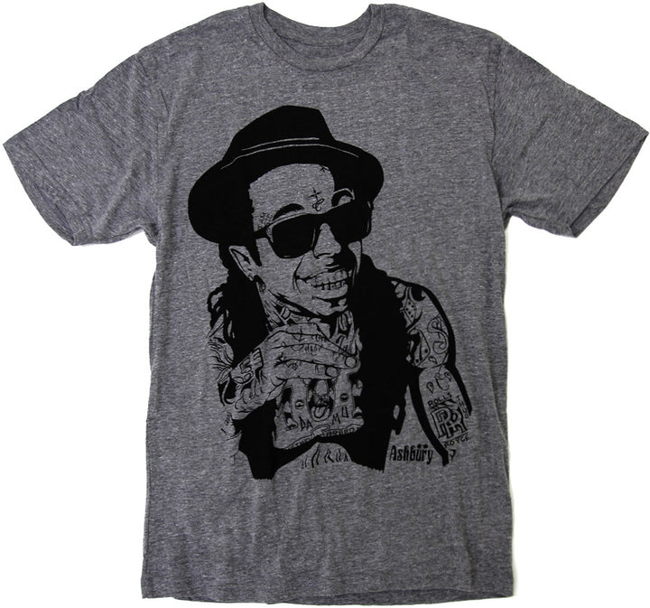Ashbury Young Money T Shirt Heather Grey