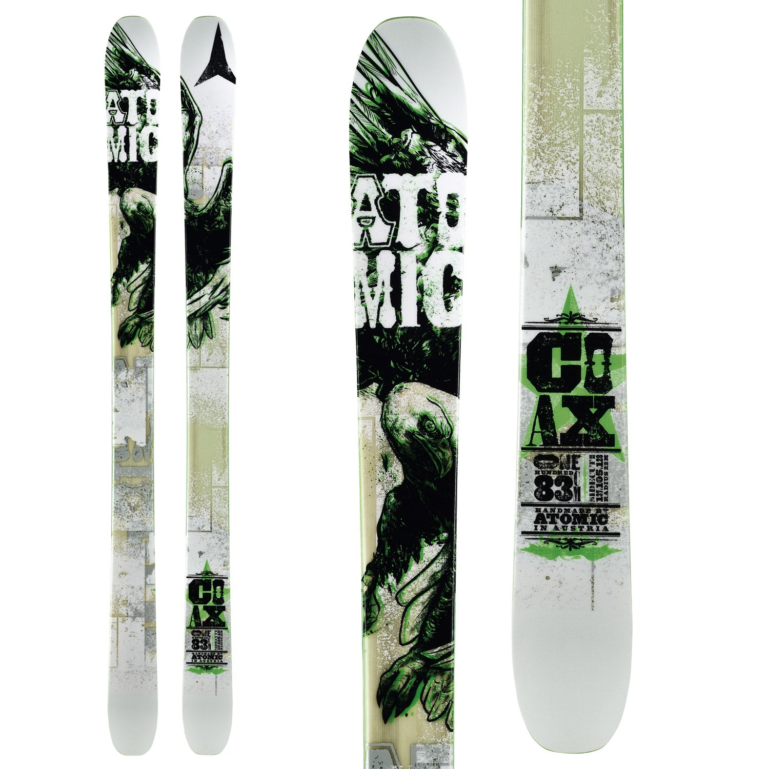 【値下げ】Atomic Coax 174cm Marker Squire Atomic Coax Skis 2012 – evo