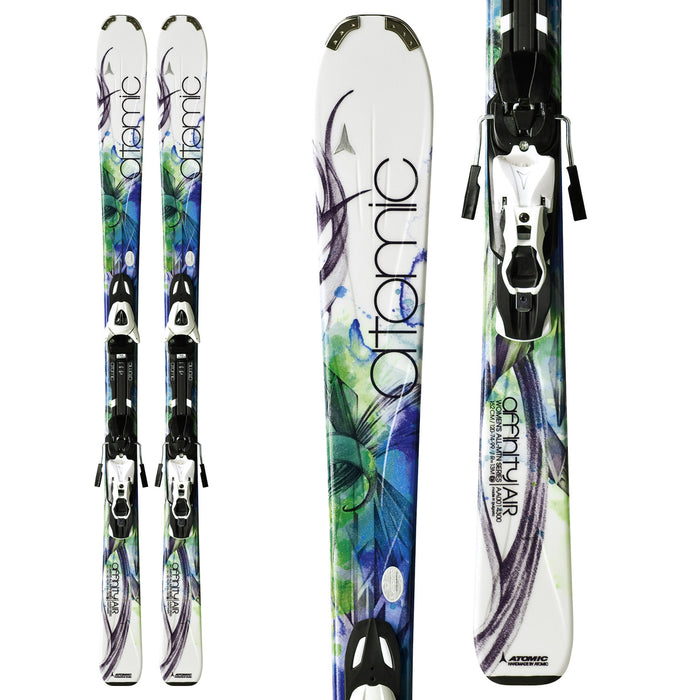Atomic Affinity Air Skis + XTL 9 Lady Bindings - Women's 2012