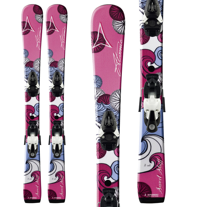 Atomic Sweet Stuff Jr. Skis + Evox 045 Bindings - Girl's 2012