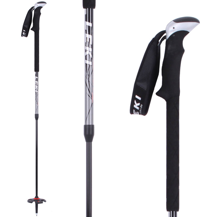 Leki Mountain Lite Carbon Ski Poles 2011 Black/Grey