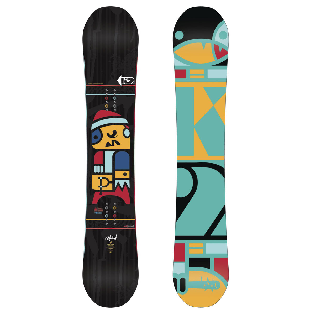 K2 FastPlant Snowboard 2012