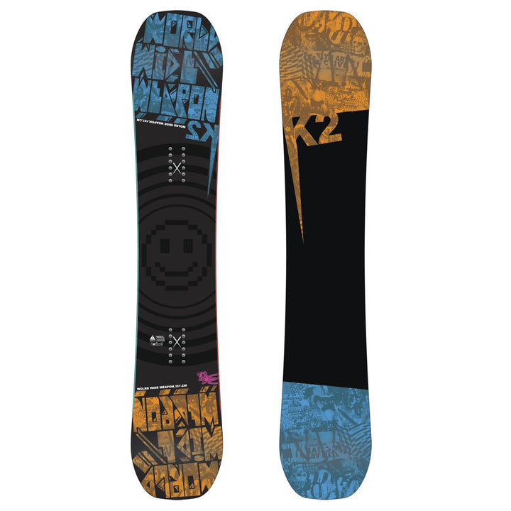 K2 WWW (World Wide Weapon) Rocker Snowboard 2012