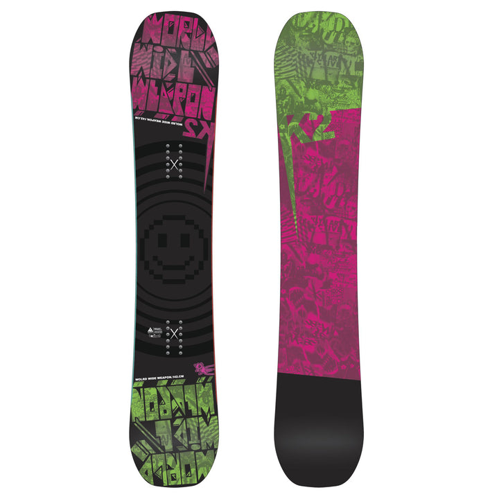 K2 WWW (World Wide Weapon) Rocker Snowboard 2012