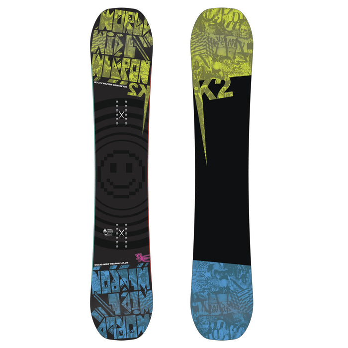 K2 WWW (World Wide Weapon) Rocker Snowboard 2012