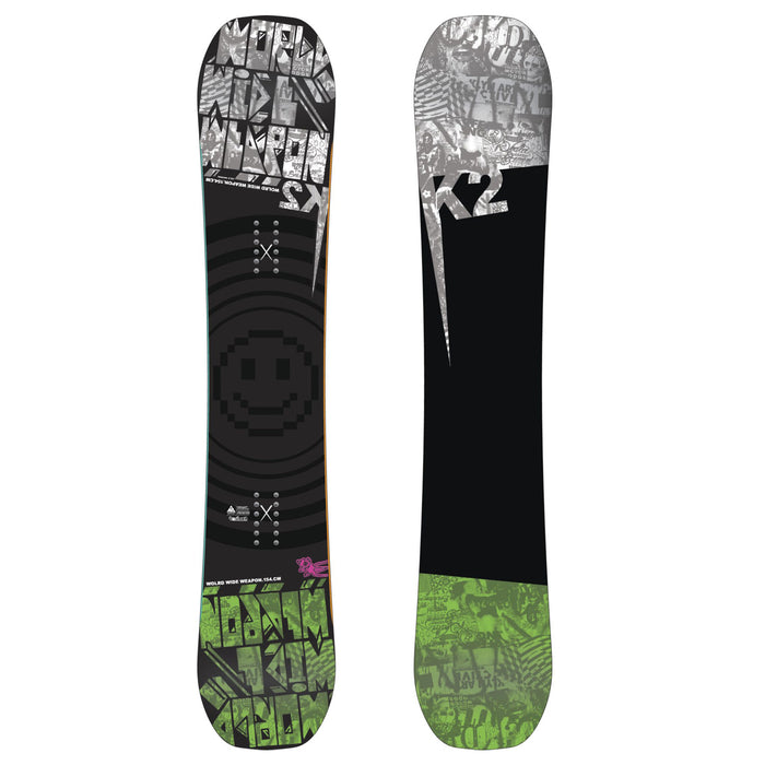 K2 WWW (World Wide Weapon) Rocker Wide Snowboard 2012