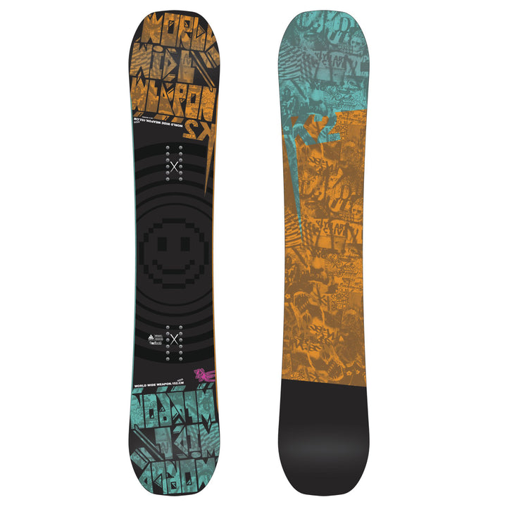 K2 WWW (World Wide Weapon) Rocker Wide Snowboard 2012