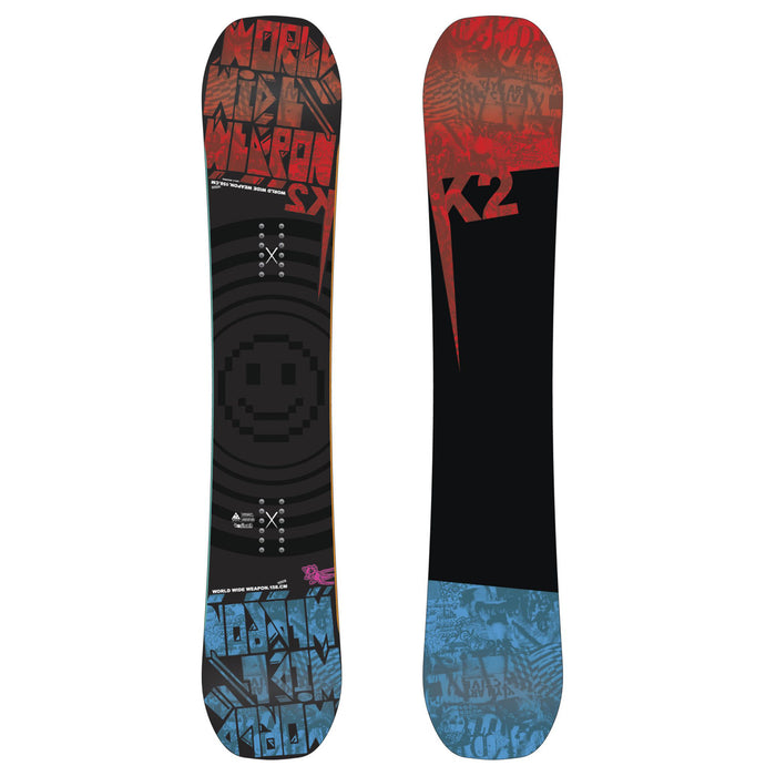 K2 WWW (World Wide Weapon) Rocker Wide Snowboard 2012