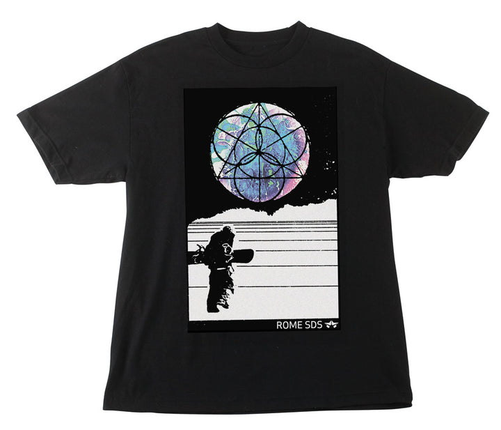 Rome Hike T Shirt Black