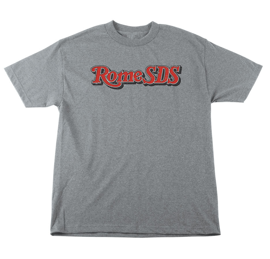 Rome Stoned T Shirt Heather Grey